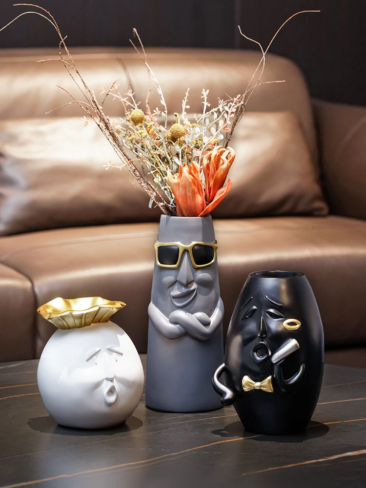 Nordic Human Face Vase Home Decor Flower Vases Creative Decoration Home Accessories Flowerpot Room Decoration Figure Flower Pots
Nordic Human Face Vase Home Decor Flower Vases Creative Decoration Home Accessories Flowerpot Room Decoration Figure Flower Pots
