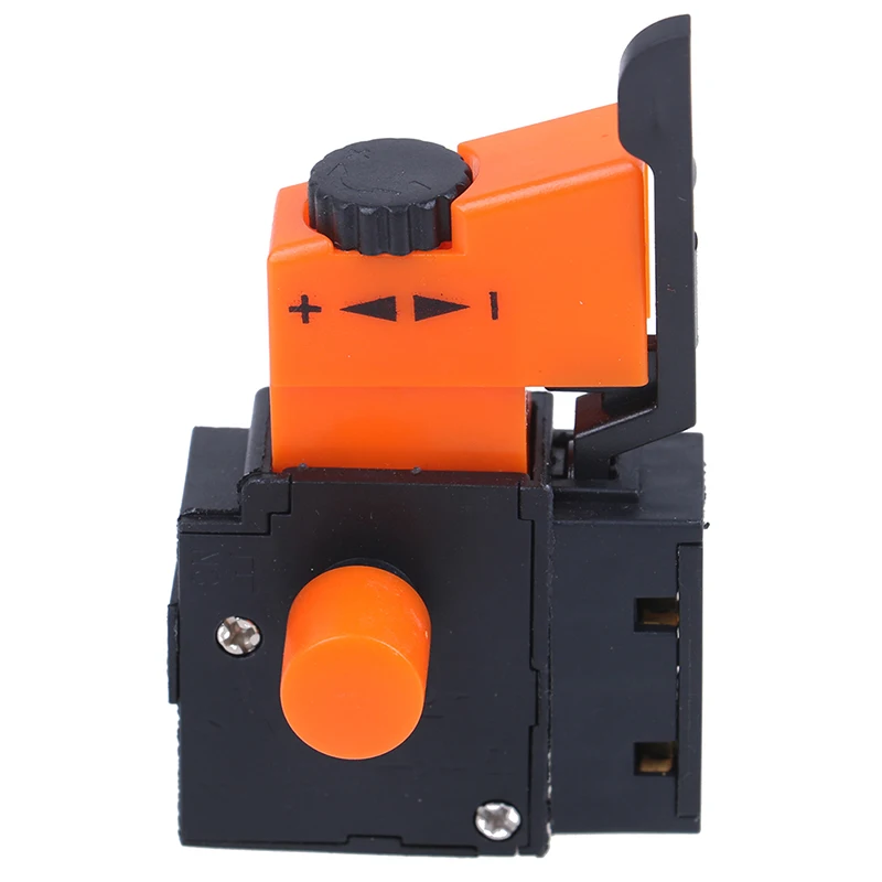 AC 220V/6A FA2/61BEK Adjustable Speed Switch Plastic Metal Trigger Button Switch For Electric Drill Power Tools Accessories
AC 220V/6A FA2/61BEK Adjustable Speed Switch Plastic Metal Trigger Button Switch For Electric Drill Power Tools Accessories