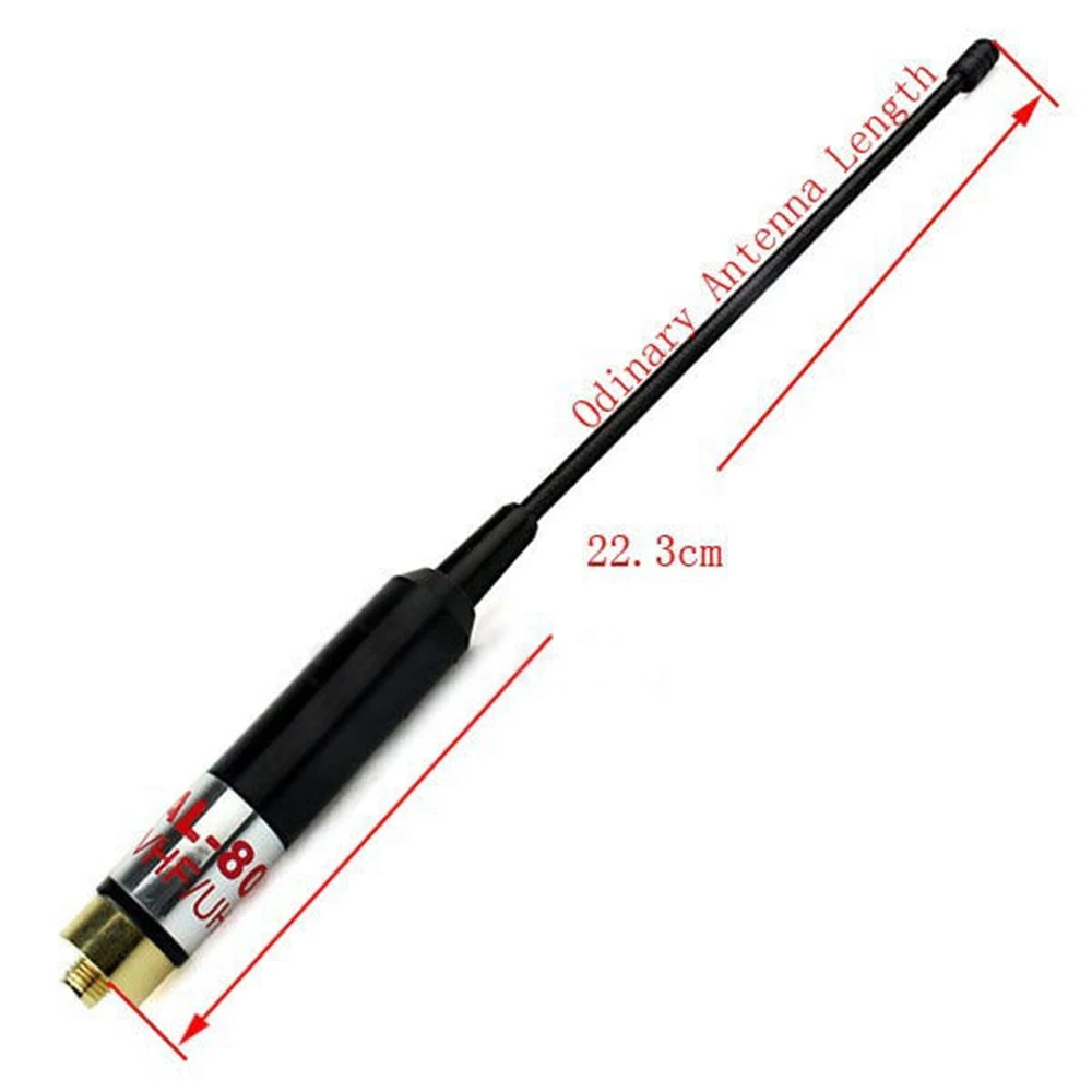 Replacement Telescopic Antenna Parts AL-800 SMA-Female For WalkieTalkie UV-5R
Replacement Telescopic Antenna Parts AL-800 SMA-Female For WalkieTalkie UV-5R