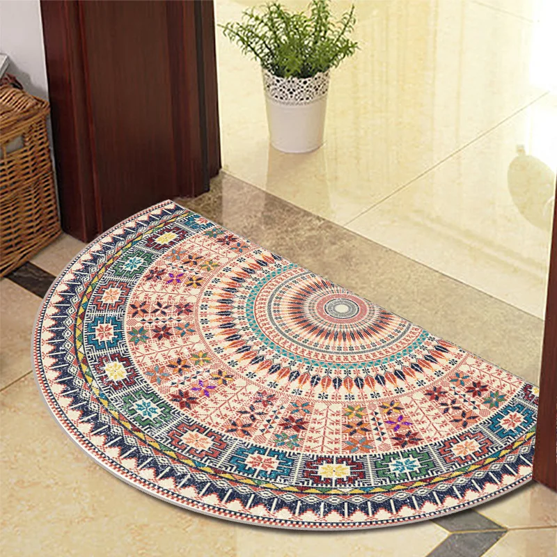 Entrance Door Mat Ethnic Pattern Moroccan Round Carpet Floor Mat Yoga Mat Home Decoration Carpet Living Room Mat for Hallway
Entrance Door Mat Ethnic Pattern Moroccan Round Carpet Floor Mat Yoga Mat Home Decoration Carpet Living Room Mat for Hallway