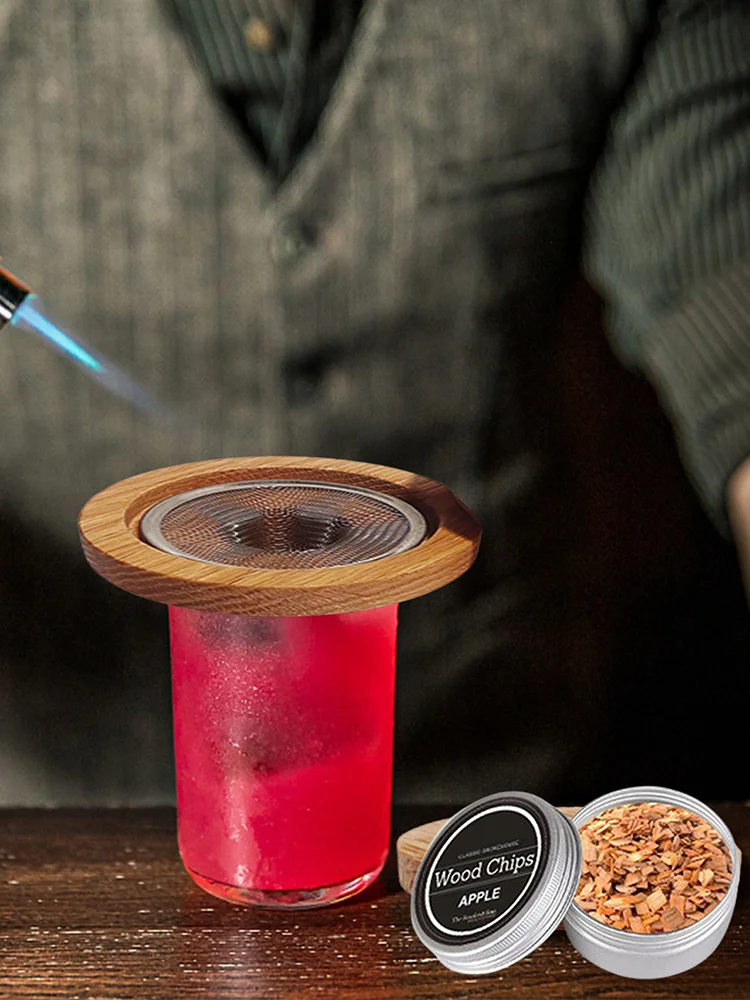 Комплект для виски, курильщика, комплект для коктейлей, курильщика для Infuse, коктейльный вкус, набор для напитков, курильщика с деревянной кр...
Комплект для виски, курильщика, комплект для коктейлей, курильщика для Infuse, коктейльный вкус, набор для напитков, курильщика с деревянной кр...