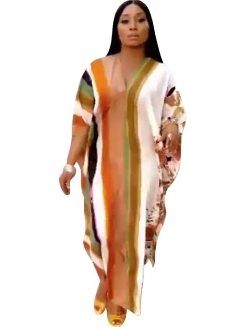 Dashiki African Maxi Dress Women Batwing Sleeve Loose Boubou Fashion New Print Splice Long Robes African Party Dresses Vestidos
Dashiki African Maxi Dress Women Batwing Sleeve Loose Boubou Fashion New Print Splice Long Robes African Party Dresses Vestidos