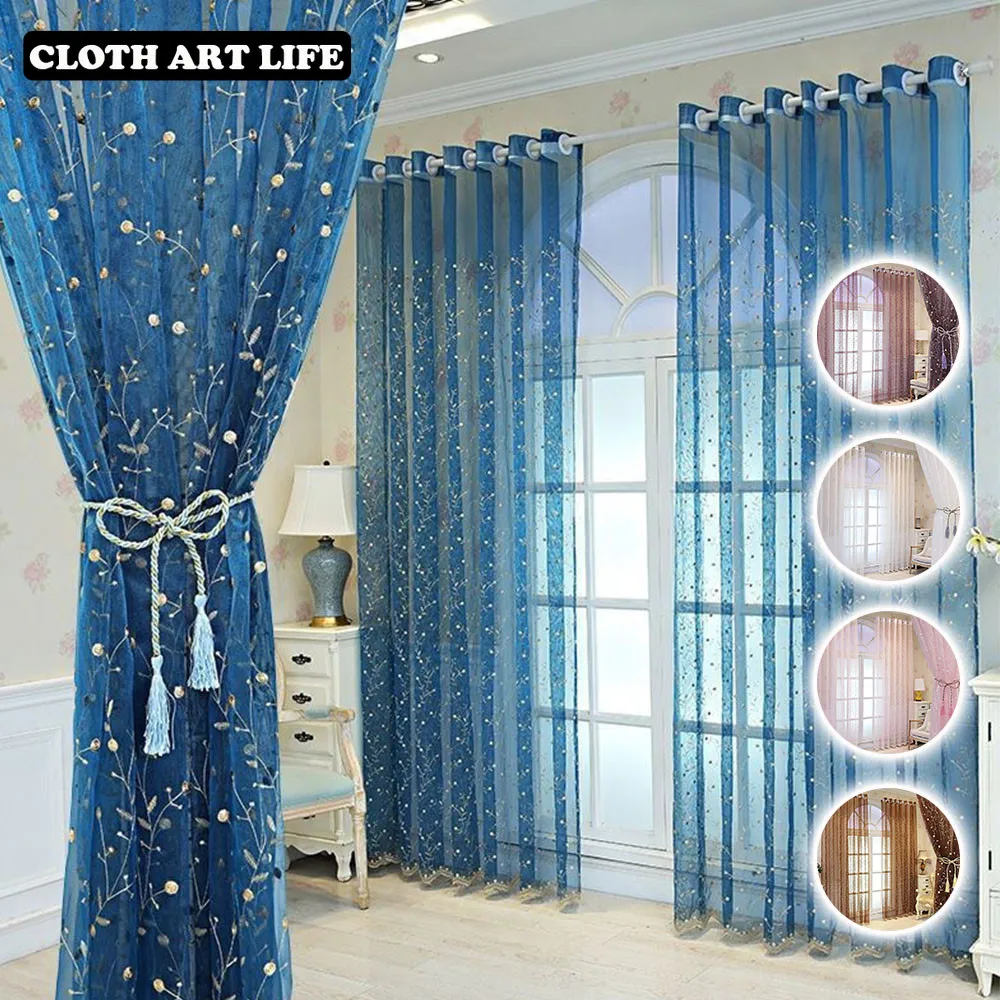 2022 Embroidered Sheer Tulle Window Curtain Semi Floral Voile Draperies for Bedroom Living Room Eyelet Curtains Ready Stock
2022 Embroidered Sheer Tulle Window Curtain Semi Floral Voile Draperies for Bedroom Living Room Eyelet Curtains Ready Stock