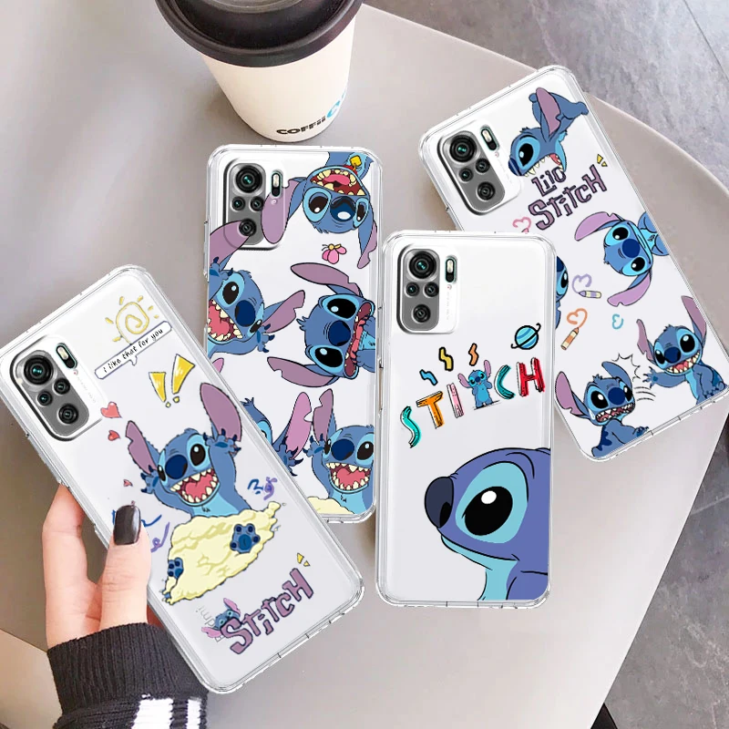 Anime Cartoon Luxury Stitch Cute For Xiaomi Redmi Note 11E 11S 11 11T 10 10S 9 9T 9S 8T Pro Plus 5G 7 5 Transparent Phone Case 
Anime Cartoon Luxury Stitch Cute For Xiaomi Redmi Note 11E 11S 11 11T 10 10S 9 9T 9S 8T Pro Plus 5G 7 5 Transparent Phone Case