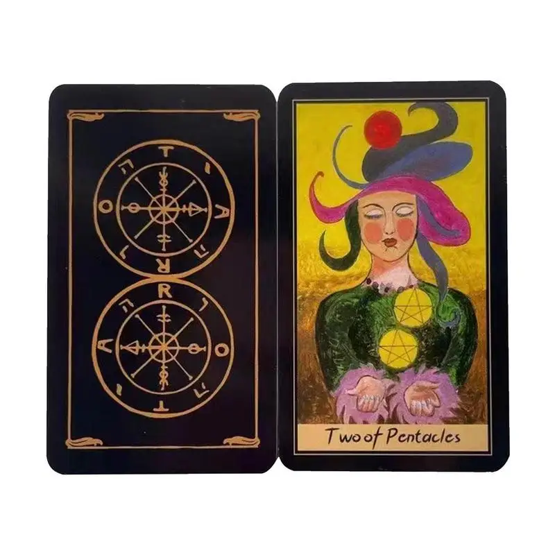 The Wheel Of Fortune Tarot Cards 78 Sheets Mysterious Wheel Of Fortune Tarot Delicate Oracle Card Party Supplies Full English
The Wheel Of Fortune Tarot Cards 78 Sheets Mysterious Wheel Of Fortune Tarot Delicate Oracle Card Party Supplies Full English