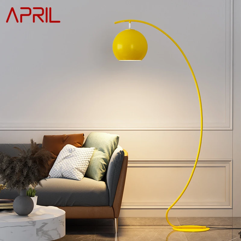 APRIL Nordic Yellow Fishing Floor Lamp Modern Family Living Room Bedroom Sofa Creative LED Decorative Standing Light
APRIL Nordic Yellow Fishing Floor Lamp Modern Family Living Room Bedroom Sofa Creative LED Decorative Standing Light
