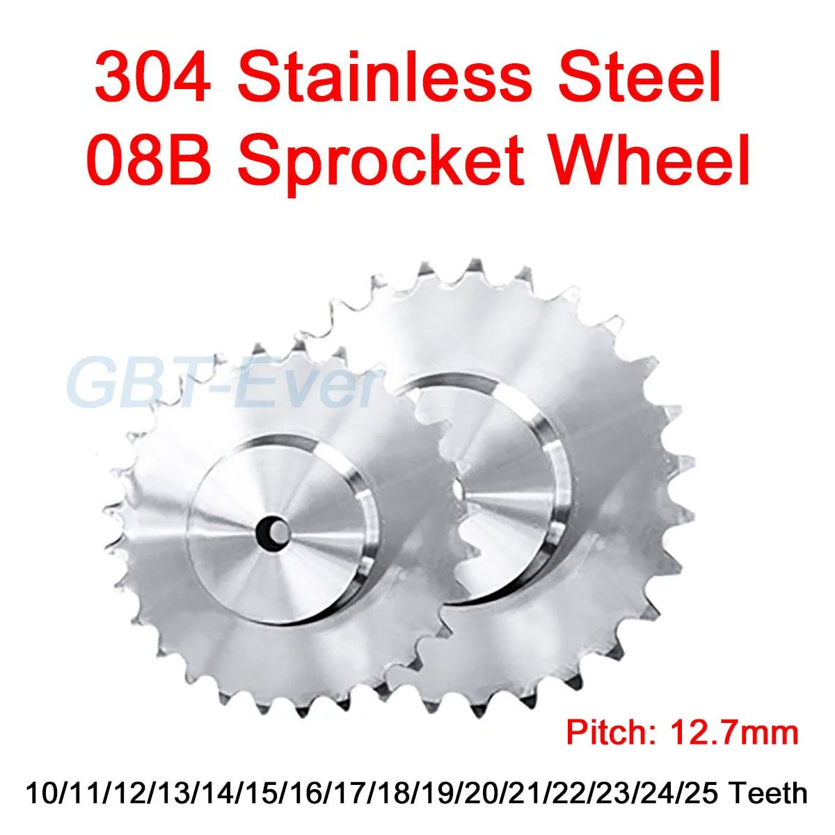 1Pcs 10T-25T 08B Sprocket Wheel for Roller Chain 10/11/12/13/14/15/16/17/18/19/20/21/22/23/24/25 Tooth 304 Stainless Steel Gear
1Pcs 10T-25T 08B Sprocket Wheel for Roller Chain 10/11/12/13/14/15/16/17/18/19/20/21/22/23/24/25 Tooth 304 Stainless Steel Gear