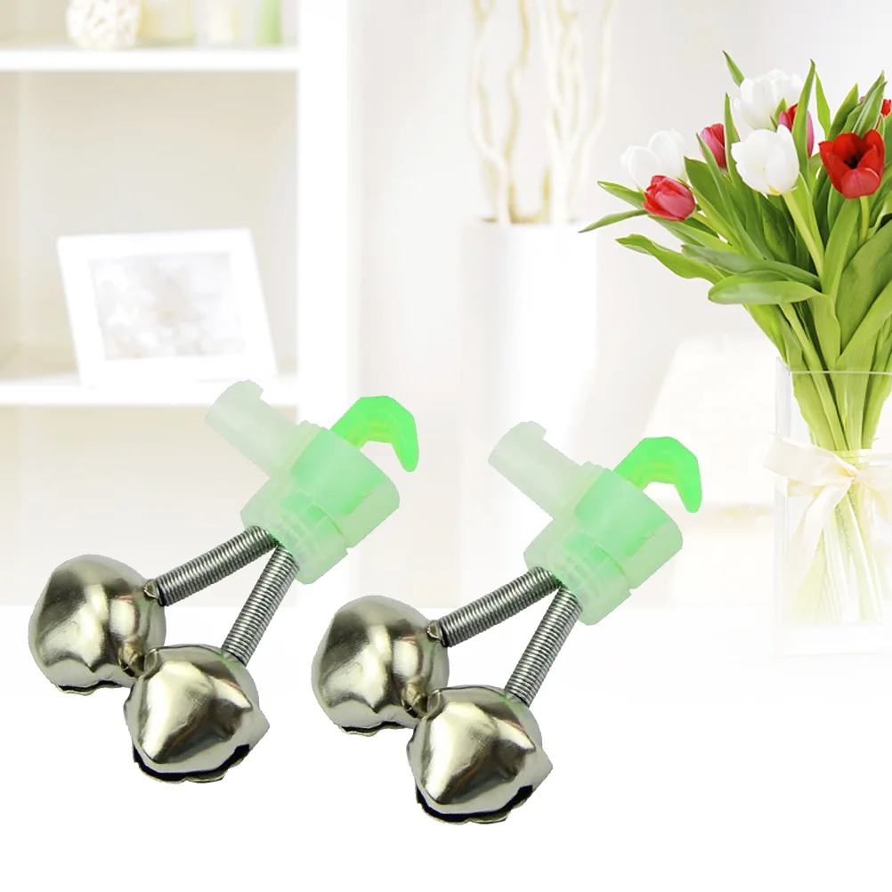 10 Fishing Alarm, Clamp Fishing Rod Alarm, Twin Bells Fishing Accessory Portable Night Green Rod Clip Tip Bait Alarm
10 Fishing Alarm, Clamp Fishing Rod Alarm, Twin Bells Fishing Accessory Portable Night Green Rod Clip Tip Bait Alarm