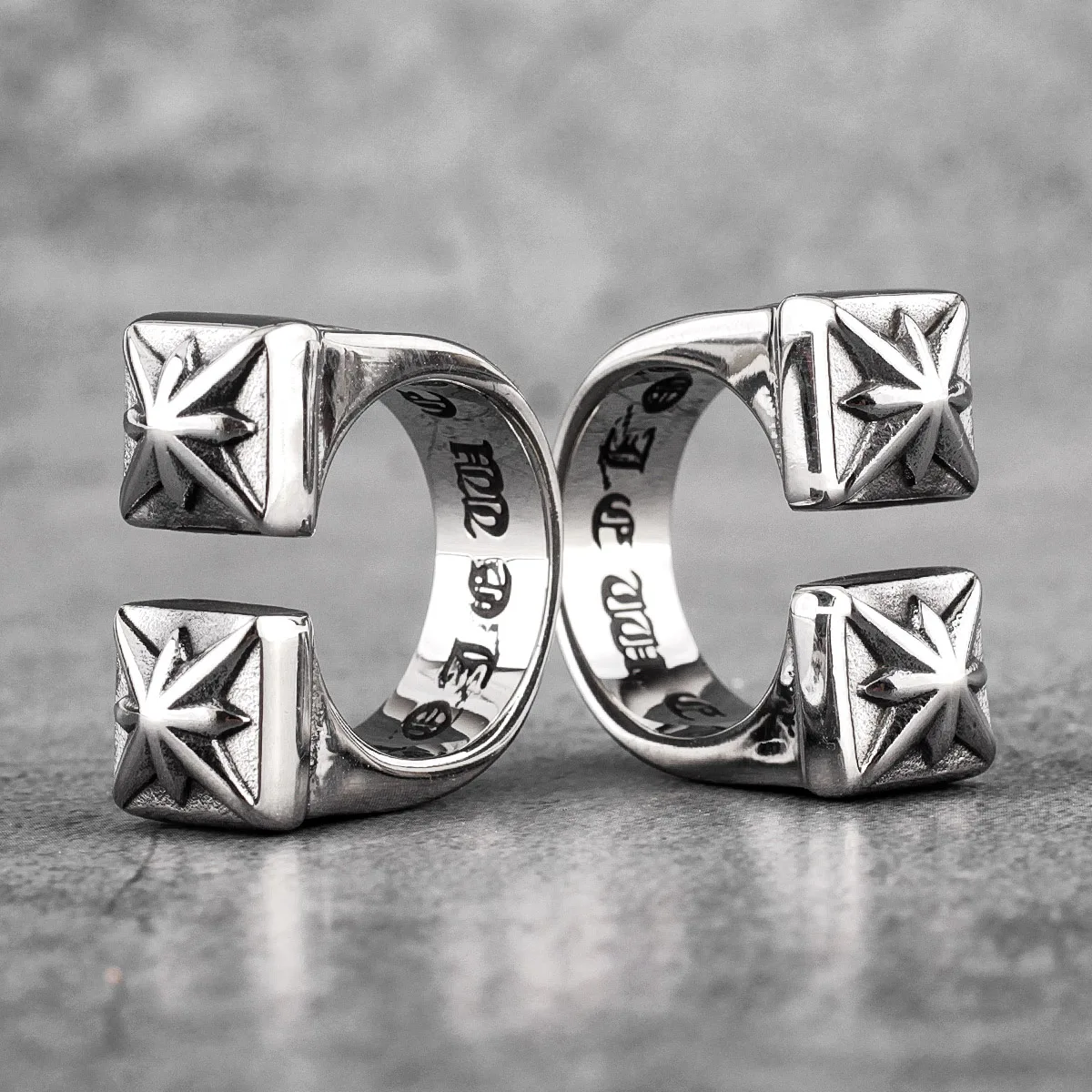 Vintage Gothic Flower Stainless Steel men's Open Ring Punk Unique Women's Cross Cycling Jewelry Creative Gifts Wholesale
Vintage Gothic Flower Stainless Steel men's Open Ring Punk Unique Women's Cross Cycling Jewelry Creative Gifts Wholesale