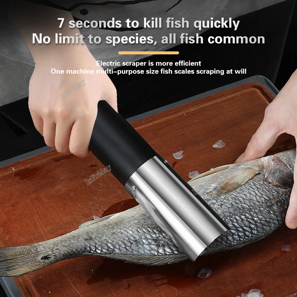 Portable Wireless Electric Fish Scaler Remover Fish Scraper Cleaner Seafood Tool Waterproof Battery 3000mAh USB Charge
Portable Wireless Electric Fish Scaler Remover Fish Scraper Cleaner Seafood Tool Waterproof Battery 3000mAh USB Charge