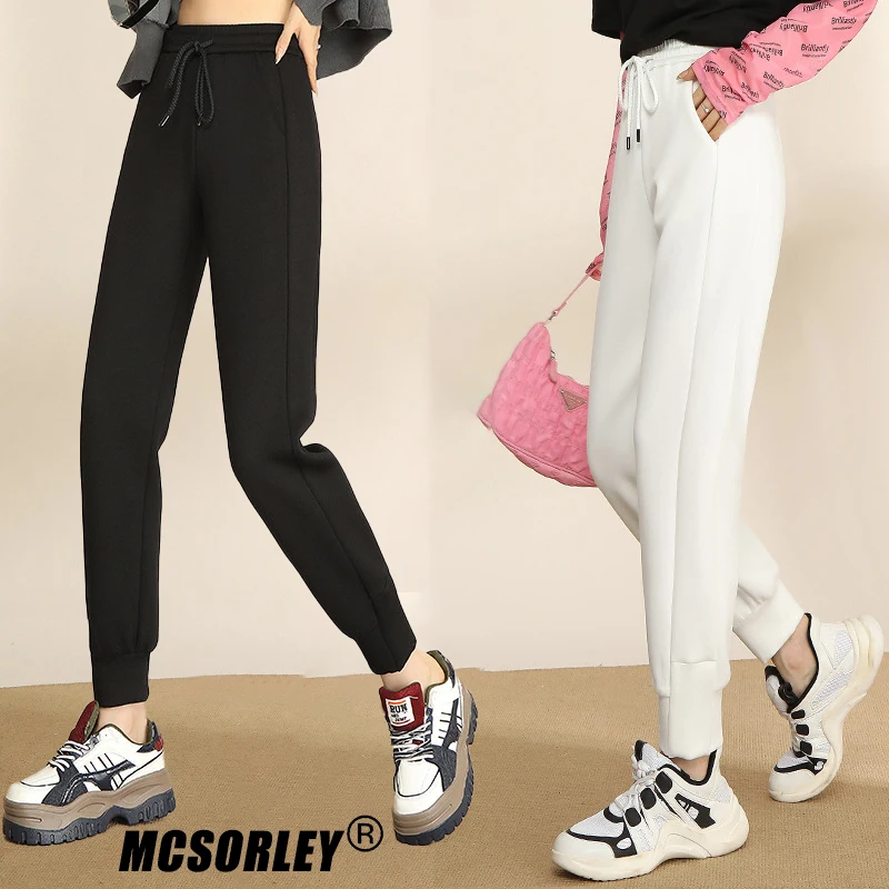 MCSORLEY Brand 2022 Spring Autumn Women's Gray Fleece Sweatpants Women Baggy Sports Pants Black Trousers Female Joggers Unisex
MCSORLEY Brand 2022 Spring Autumn Women's Gray Fleece Sweatpants Women Baggy Sports Pants Black Trousers Female Joggers Unisex