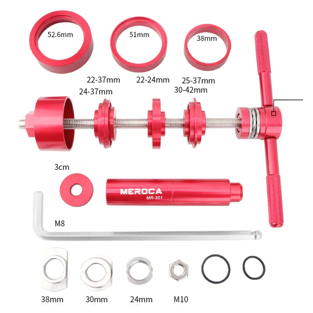 Premium Bike Bottom Bracket Installation and Removal Tool Kit Fits For BB86/BB30/BB92/PF30 Durable and Easy to Use
Premium Bike Bottom Bracket Installation and Removal Tool Kit Fits For BB86/BB30/BB92/PF30 Durable and Easy to Use