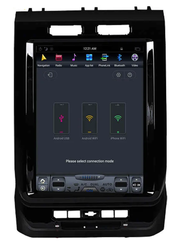 13" tesla style vertical screen android 9.0 Six core Car video radio Navigation for ford F-150 Lobo F-250 2009-2014
13" tesla style vertical screen android 9.0 Six core Car video radio Navigation for ford F-150 Lobo F-250 2009-2014