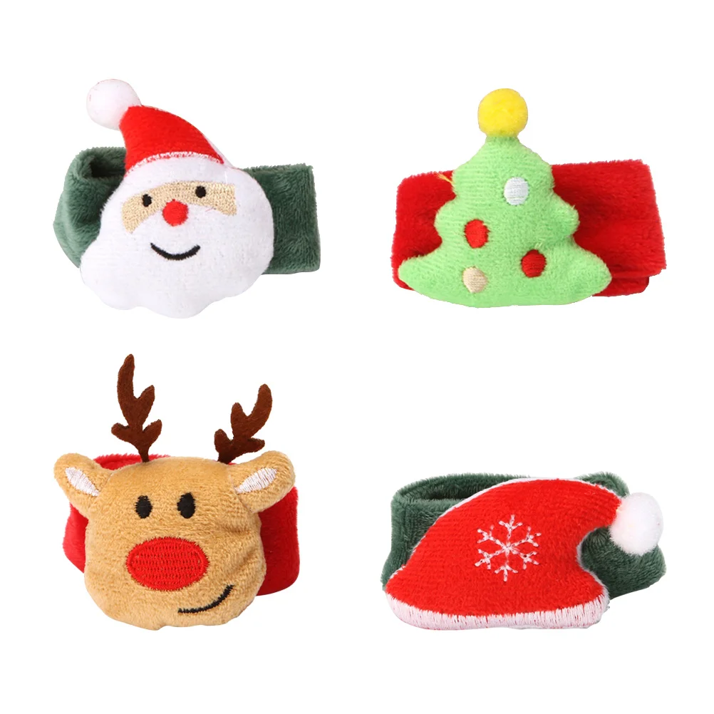 4PCS Christmas Slap Bracelets Santa Claus Hat Xmas Tree Elk Wristband Fun Decorations for Gift Boy 
4PCS Christmas Slap Bracelets Santa Claus Hat Xmas Tree Elk Wristband Fun Decorations for Gift Boy