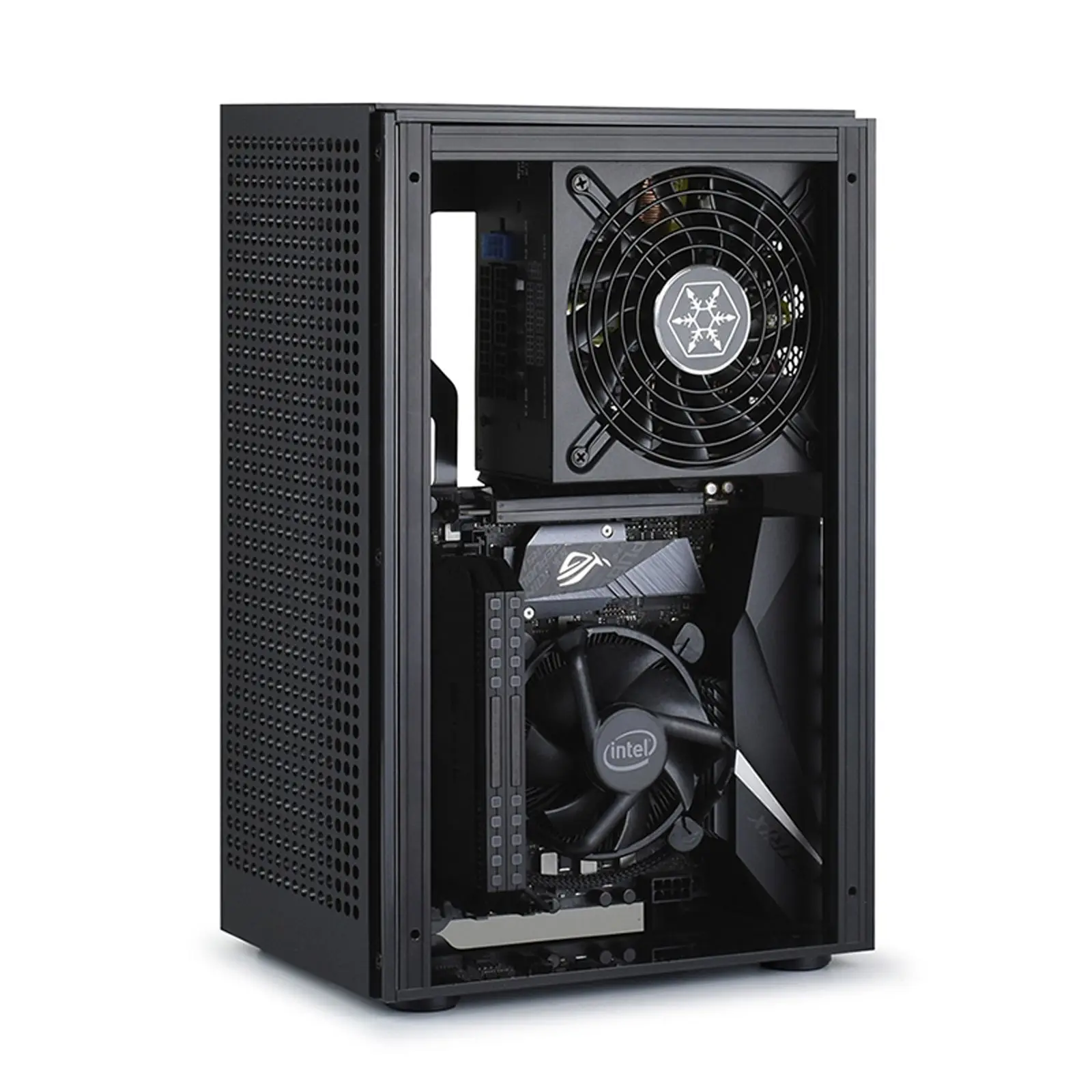 New GEEEK A70 sfx Pirate PC A4 SFX MINI Itx Transparent Case USB3.0 White Black Box 330*214*155 MM Acrylic 1412 Aluminum Frame
New GEEEK A70 sfx Pirate PC A4 SFX MINI Itx Transparent Case USB3.0 White Black Box 330*214*155 MM Acrylic 1412 Aluminum Frame