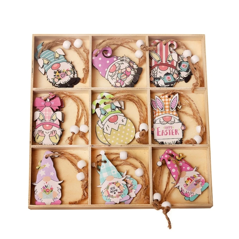 18pcs Easter Wooden Pendants Rabbit Faceless Gnomes Crafts Easter Tree Ornaments
18pcs Easter Wooden Pendants Rabbit Faceless Gnomes Crafts Easter Tree Ornaments