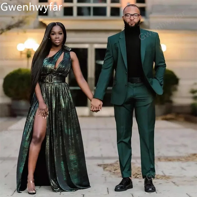 Gwenhwyfar Fall 2022 Male Exquisite Craft Notch Lapel Two Buttons Slim Fit Dark Green Wedding Tuxedo Suit for Men Prom Dresses
Gwenhwyfar Fall 2022 Male Exquisite Craft Notch Lapel Two Buttons Slim Fit Dark Green Wedding Tuxedo Suit for Men Prom Dresses