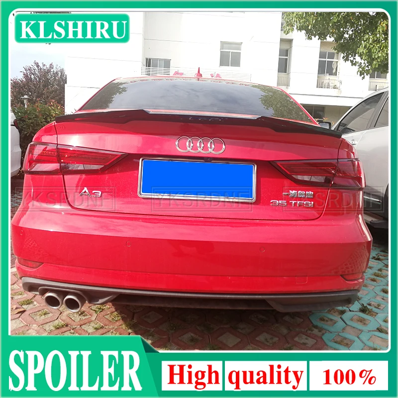 Спойлер для багажника KLSHIRU для Audi A3 Sedan S3 8V 2014-2020, спойлер для губ из АБС-материала, Праймер, цвет, украшение для заднего багажника
Спойлер для багажника KLSHIRU для Audi A3 Sedan S3 8V 2014-2020, спойлер для губ из АБС-материала, Праймер, цвет, украшение для заднего багажника