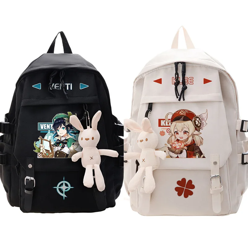 Anime Canvas Backpack Genshin Impact Xiao Zhongli Hu Tao Cosplay Students School Book Bag Travel Bags Girls Boys Teenagers Gifts
Anime Canvas Backpack Genshin Impact Xiao Zhongli Hu Tao Cosplay Students School Book Bag Travel Bags Girls Boys Teenagers Gifts