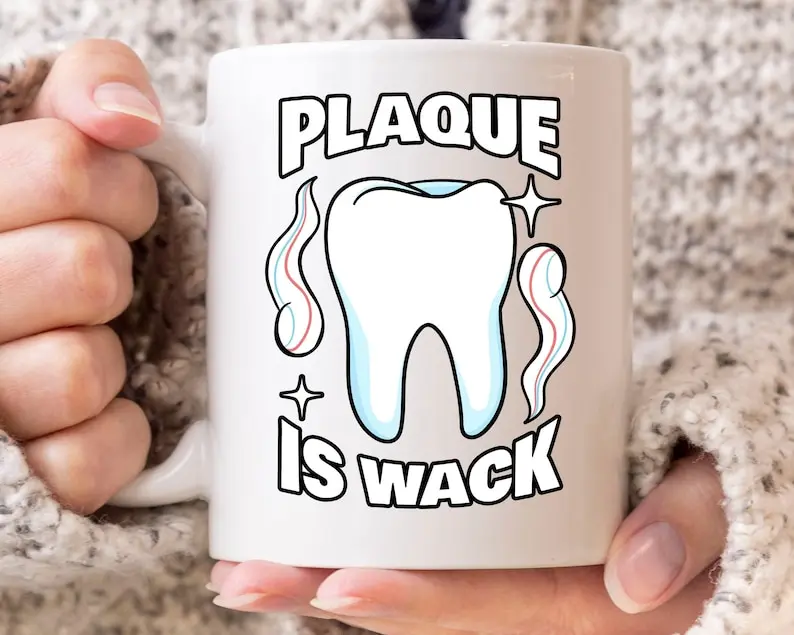 Plaque Is Wack Mug, Funny Dentistry Coffee Cup For Dentist Men Women, Cute Dentist Gift Idea, Dental Tooth Mug For Future Dentis
Plaque Is Wack Mug, Funny Dentistry Coffee Cup For Dentist Men Women, Cute Dentist Gift Idea, Dental Tooth Mug For Future Dentis