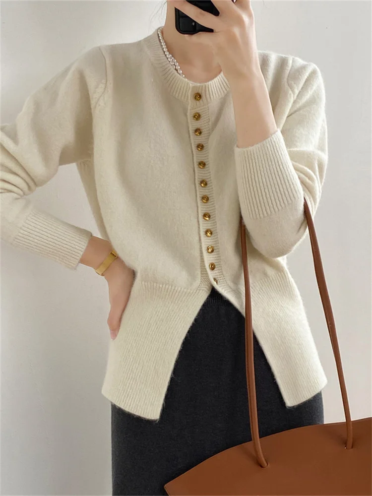 Hsa Fashion Solid Color Soft Long Sleeve Sweaters Lady Warm Slim Knitted Streetwear Women Loose Autumn Winter Sweater Cardigans
Hsa Fashion Solid Color Soft Long Sleeve Sweaters Lady Warm Slim Knitted Streetwear Women Loose Autumn Winter Sweater Cardigans