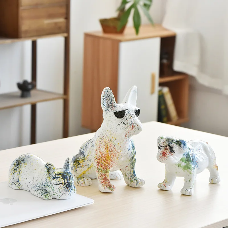 Nordic Decoration Ceramics Animal Figurines Art Ornaments Home Decor Fashion Ceramic Dog Room Decor Modern Home Decor 
Nordic Decoration Ceramics Animal Figurines Art Ornaments Home Decor Fashion Ceramic Dog Room Decor Modern Home Decor