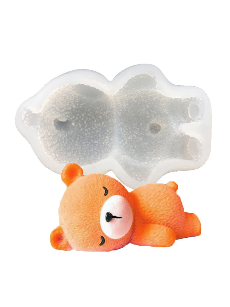 New Hot Selling Bear Mould Diy Ice Cream Cake Animal Mould Food Grade Silicone Mould Kitchen Bar Supplies
New Hot Selling Bear Mould Diy Ice Cream Cake Animal Mould Food Grade Silicone Mould Kitchen Bar Supplies