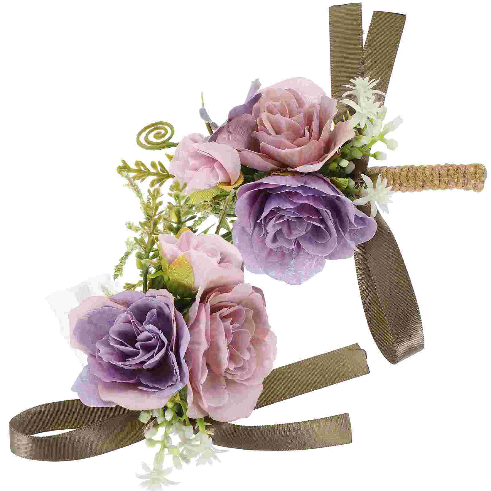 1 Set Of Elegant Artificial Bride Prom Corsage Boutonniere Wristband Wedding Decor Flower Wrist Corsage
1 Set Of Elegant Artificial Bride Prom Corsage Boutonniere Wristband Wedding Decor Flower Wrist Corsage
