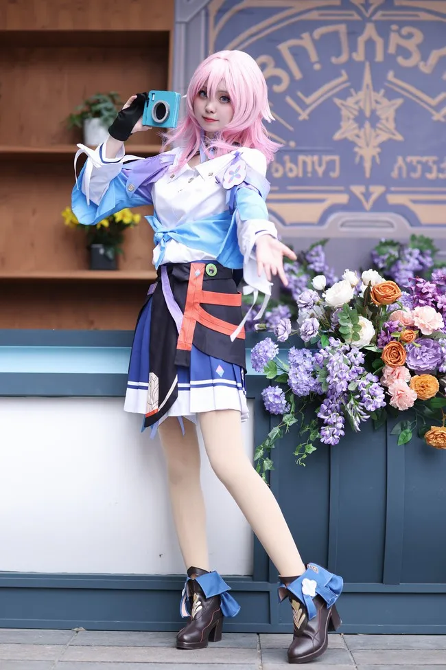 Игра Honkai: Star Rail Cos костюм 7 марта Косплей сексуальный женский карнавал Хэллоуин наряд для вечеринки матрос Ролек 
Игра Honkai: Star Rail Cos костюм 7 марта Косплей сексуальный женский карнавал Хэллоуин наряд для вечеринки матрос Ролек