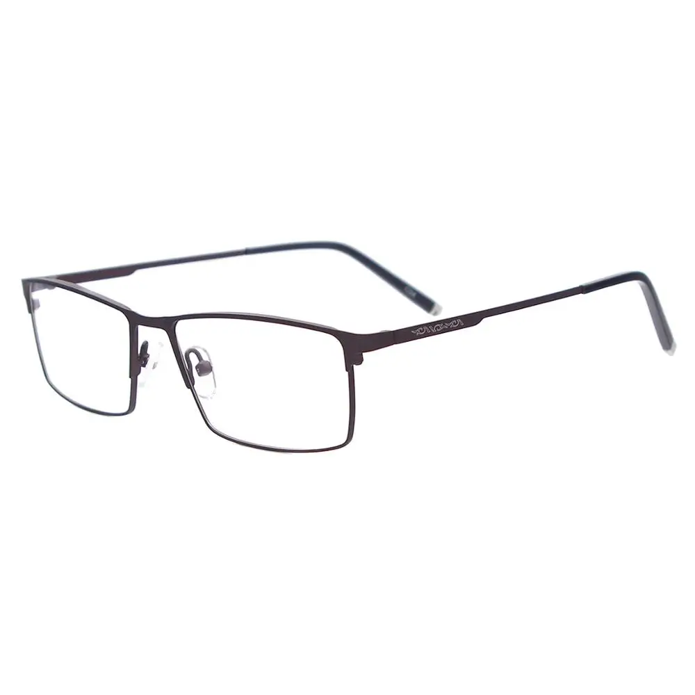 

Metal Full Rim Glasses Men Rectangle Prescription Eyeglass Frames For Optical Lenses Myopia and Reading