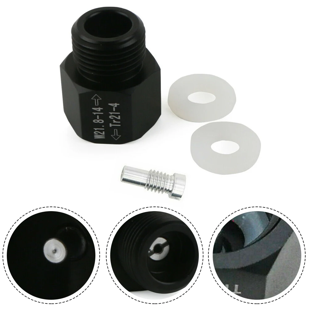 Converter Adapter T21-4 To W21.8-14 Tight Thread Wear-Resistant Zinc Alloy CO2 Pressure Regulator 100% Brand New
Converter Adapter T21-4 To W21.8-14 Tight Thread Wear-Resistant Zinc Alloy CO2 Pressure Regulator 100% Brand New
