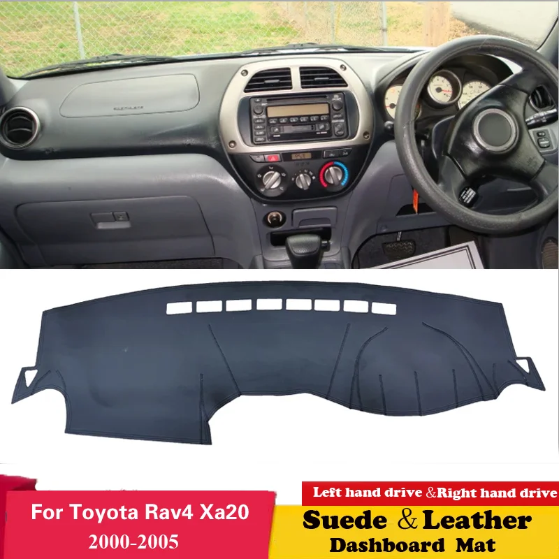 For Toyota Rav4 Xa20 2000 2001 2002 2003-2005 Suede Leather Dashmat Dashboard Cover Pad Dash Mat Carpet Car-Styling Accessories
For Toyota Rav4 Xa20 2000 2001 2002 2003-2005 Suede Leather Dashmat Dashboard Cover Pad Dash Mat Carpet Car-Styling Accessories