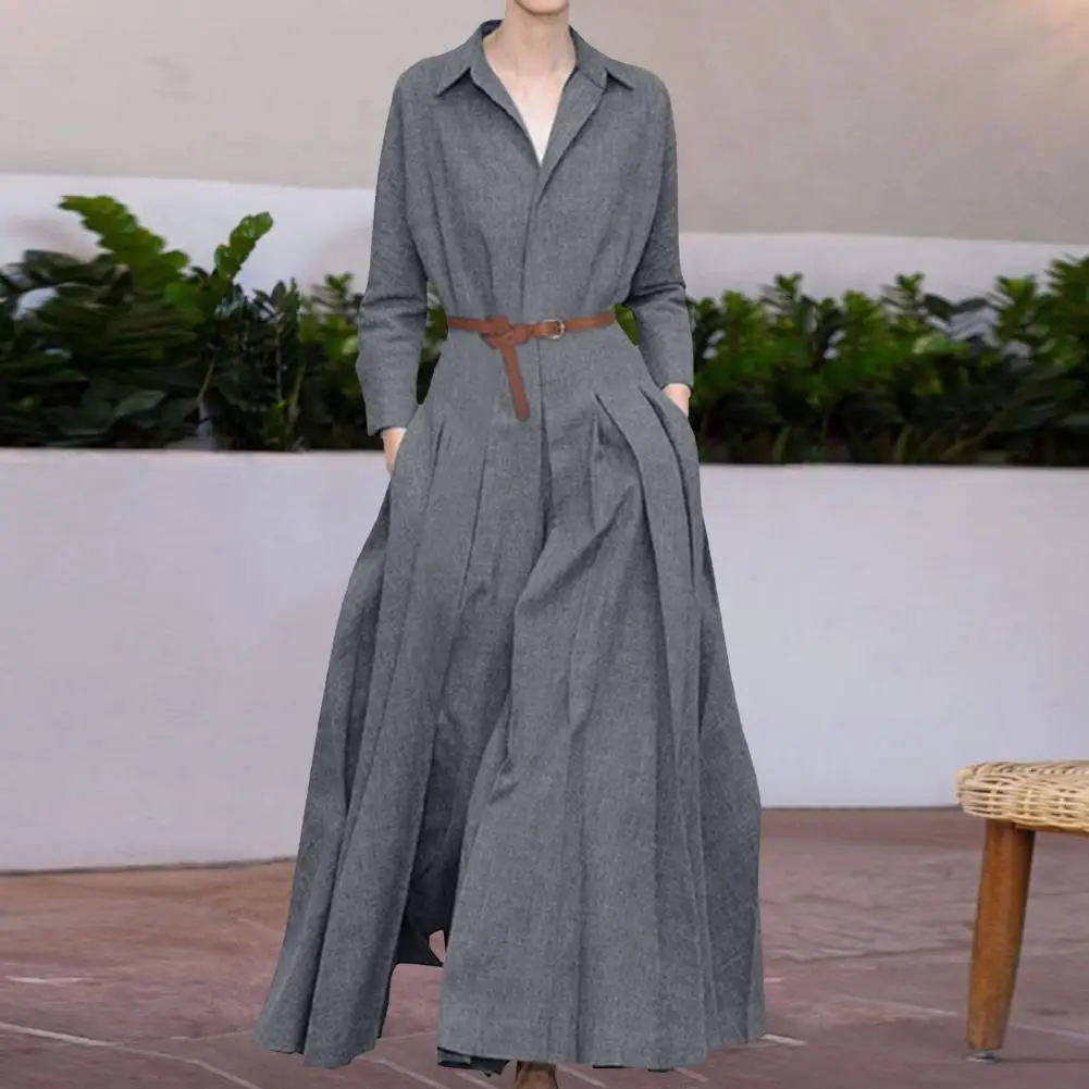 Autumn Dress Long Sleeves Soft Waist Tight Fashion Elegant Solid Color A-Line Long Dress Maxi Dress Female Clothing
Autumn Dress Long Sleeves Soft Waist Tight Fashion Elegant Solid Color A-Line Long Dress Maxi Dress Female Clothing