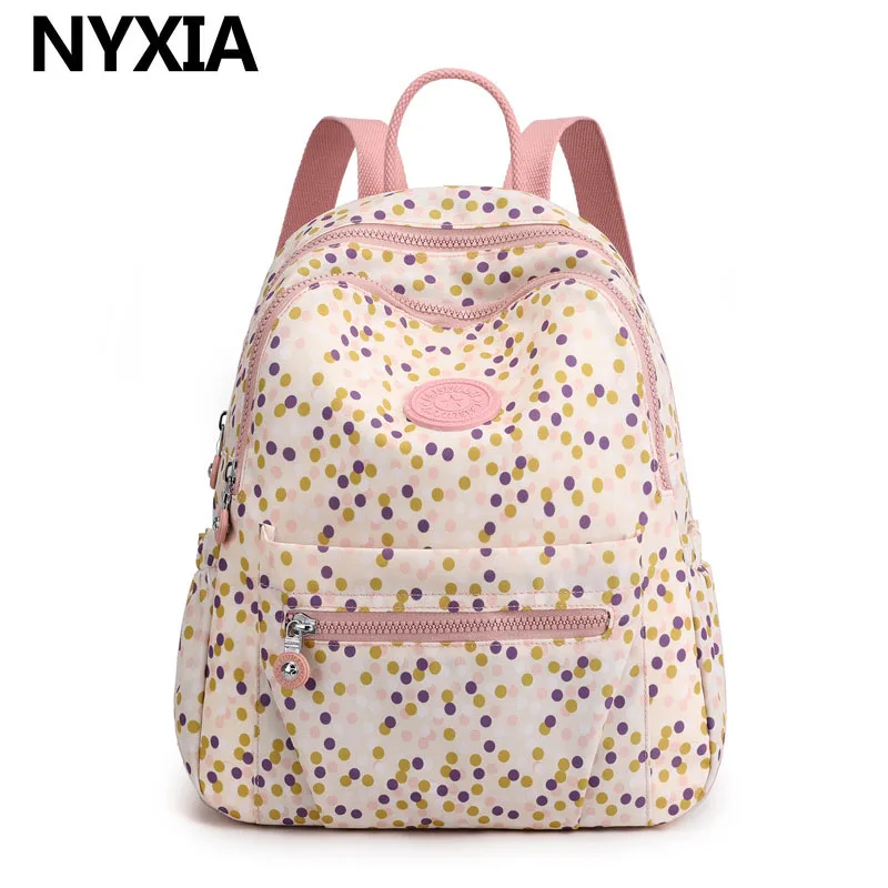 New Women'S Waterproof Nylon Backpack Simple School Bag For Teenage Girl Shoulder Travel Bag Light School Backpack
New Women'S Waterproof Nylon Backpack Simple School Bag For Teenage Girl Shoulder Travel Bag Light School Backpack