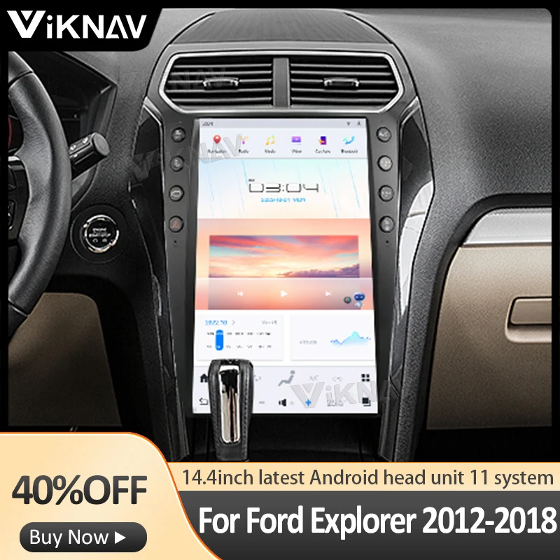 Автомобильная магнитола Android11 для Ford Explorer 2011-2019, Беспроводная мультимедийная стереосистема для Carplay, GPS-навигатор, плеер
Автомобильная магнитола Android11 для Ford Explorer 2011-2019, Беспроводная мультимедийная стереосистема для Carplay, GPS-навигатор, плеер