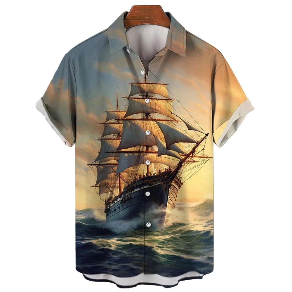 Vintage Men's Shirts 3d Nautical Graphics Clothing Oversized Short Sleeve Tops Summer Apparel 5xl For Male Hawaiian Shirts 2023
Vintage Men's Shirts 3d Nautical Graphics Clothing Oversized Short Sleeve Tops Summer Apparel 5xl For Male Hawaiian Shirts 2023
