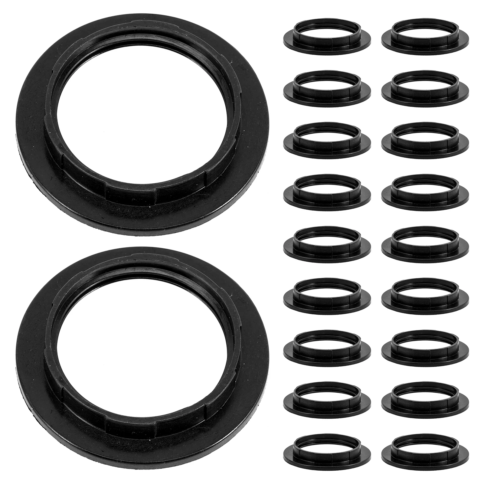 20pcs Lamp Shade Holder E27 Light Socket Collar Ring Replacement Lamp Shade Adapters
20pcs Lamp Shade Holder E27 Light Socket Collar Ring Replacement Lamp Shade Adapters