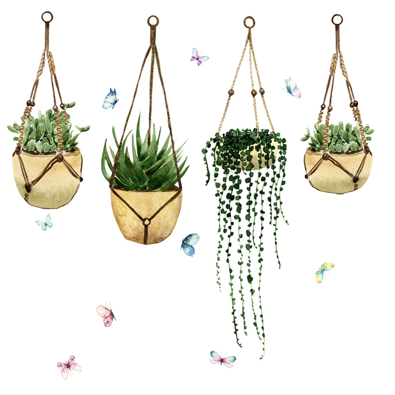 Botanical Wall Decor PVC Art Plants Wall Decals PVC Leaf Pot Plants Prints For Offices Living Room Bedroom
Botanical Wall Decor PVC Art Plants Wall Decals PVC Leaf Pot Plants Prints For Offices Living Room Bedroom