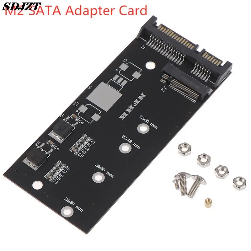 1set efficiency M.2 NVME SSD Convert Adapter Card NVME/AHCI Upgraded Kit for SATA revision (1.5/3.0/6.0 Gbps) |