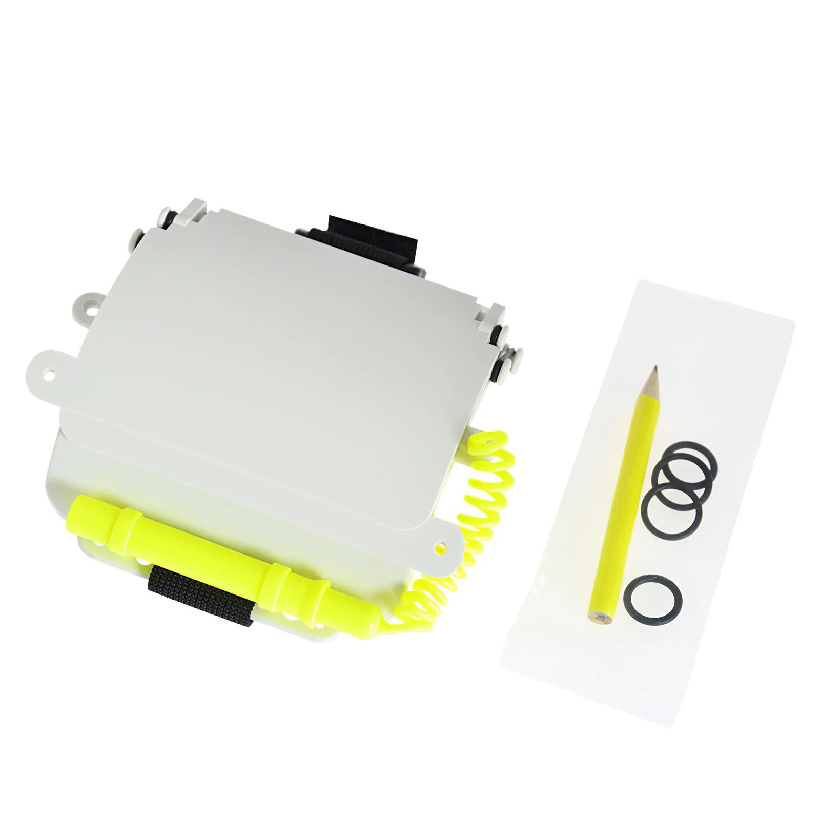 Wrist Writing Dive Slate 3 Panels Replaceable Pencil with Safety Leash Waterproof O-ring Reusable Writing Slate Scuba Diving
Wrist Writing Dive Slate 3 Panels Replaceable Pencil with Safety Leash Waterproof O-ring Reusable Writing Slate Scuba Diving
