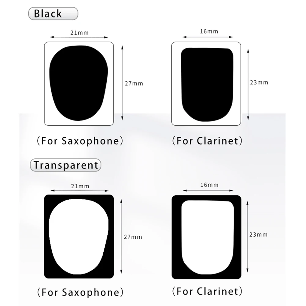 Woodwind Mouthpiece Cushions Sax Mouthpiece 0.5mm 0.8mm Thickness 8pcs For Alto Saxophone Protect Players' Teeth
Woodwind Mouthpiece Cushions Sax Mouthpiece 0.5mm 0.8mm Thickness 8pcs For Alto Saxophone Protect Players' Teeth