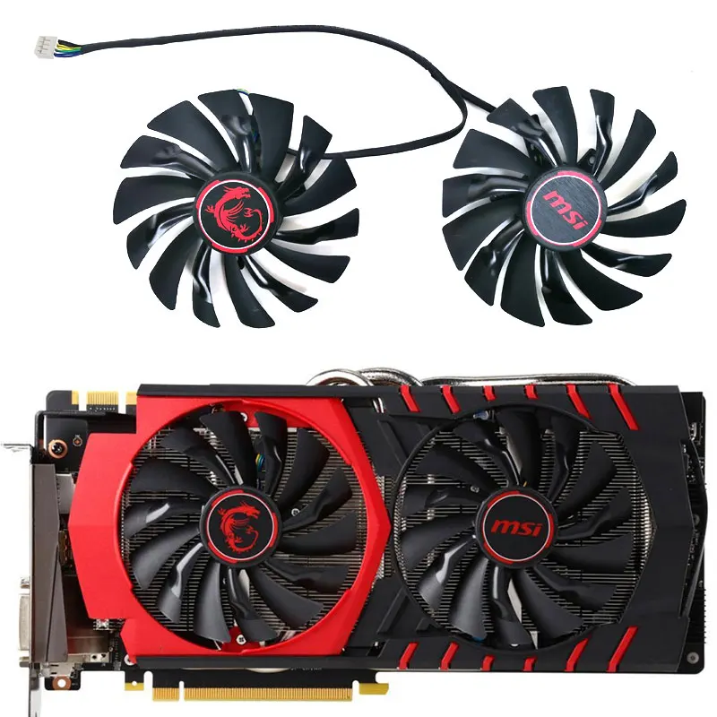 NEW 95MM PLD10010S12HH GTX 980 Ti、970 GAMING GPU Fan,For MSI GeForce GTX 950、960、970、980、980 Ti GAMING Graphics card cooling fan
NEW 95MM PLD10010S12HH GTX 980 Ti、970 GAMING GPU Fan,For MSI GeForce GTX 950、960、970、980、980 Ti GAMING Graphics card cooling fan