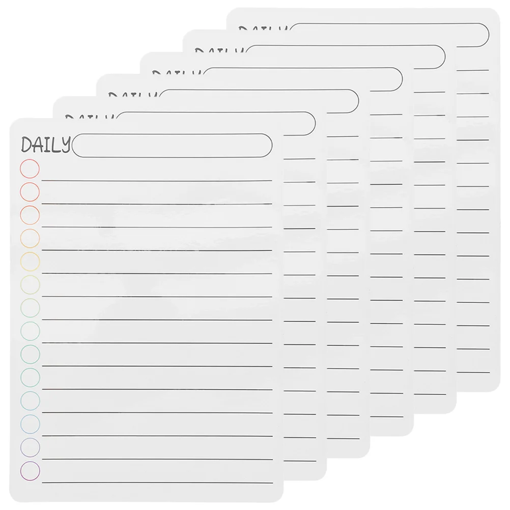 6 Pcs Magnetic Menu Board Do List Fridge Chalkboard Calendar Daily Dry Erase Planner Planning Boards Refrigerator Whiteboard
6 Pcs Magnetic Menu Board Do List Fridge Chalkboard Calendar Daily Dry Erase Planner Planning Boards Refrigerator Whiteboard