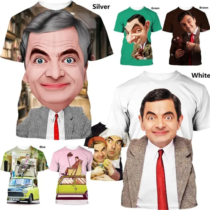 3D Printed Mr. Bean T-shirt Harajuku High Quality Men Women Y2k Tops Fashion Fun Graphic T Shirts Round Collar Short Sleeve Tees
3D Printed Mr. Bean T-shirt Harajuku High Quality Men Women Y2k Tops Fashion Fun Graphic T Shirts Round Collar Short Sleeve Tees