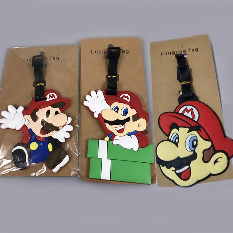 Дорожные аксессуары TAKARA TOMY Super Mario Bros, бирка для багажа, держатель для чемодана из силикагеля, бирка для багажа, портативная бирка
Дорожные аксессуары TAKARA TOMY Super Mario Bros, бирка для багажа, держатель для чемодана из силикагеля, бирка для багажа, портативная бирка