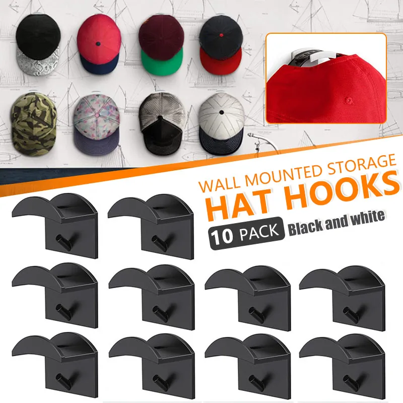 Wall Mount Hat Hook Punch-Free Adhesive Baseball Cap Holder for Home Bedroom Wall Mount Hat Hook Baseball Cap Holder nerg
Wall Mount Hat Hook Punch-Free Adhesive Baseball Cap Holder for Home Bedroom Wall Mount Hat Hook Baseball Cap Holder nerg