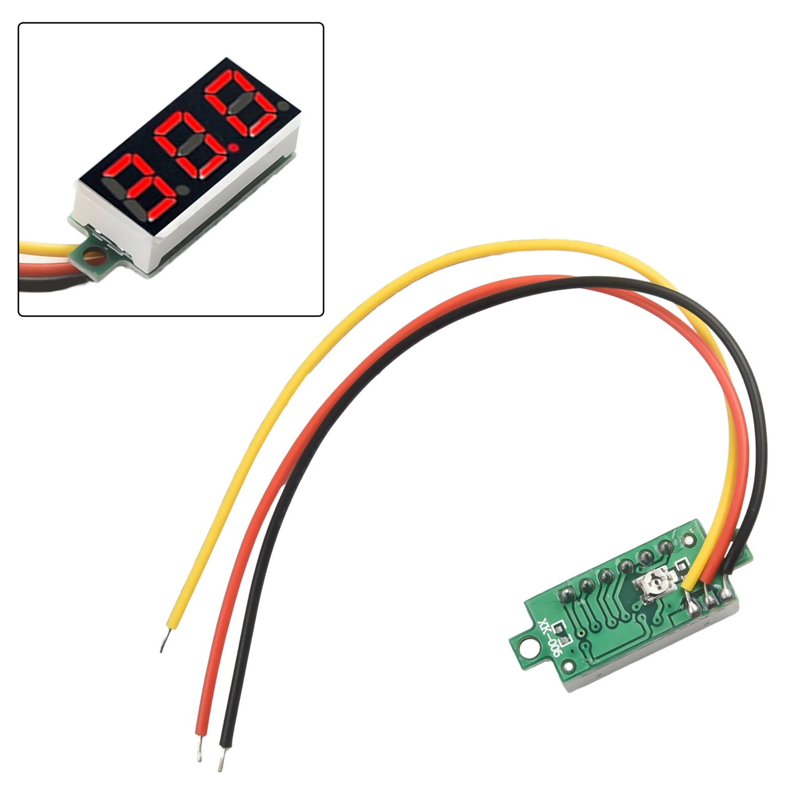 1pc Voltage Table Digital Display LED Minimun Measurement Reverse Connection Reverse Protection 0.28 Inch 100V
1pc Voltage Table Digital Display LED Minimun Measurement Reverse Connection Reverse Protection 0.28 Inch 100V