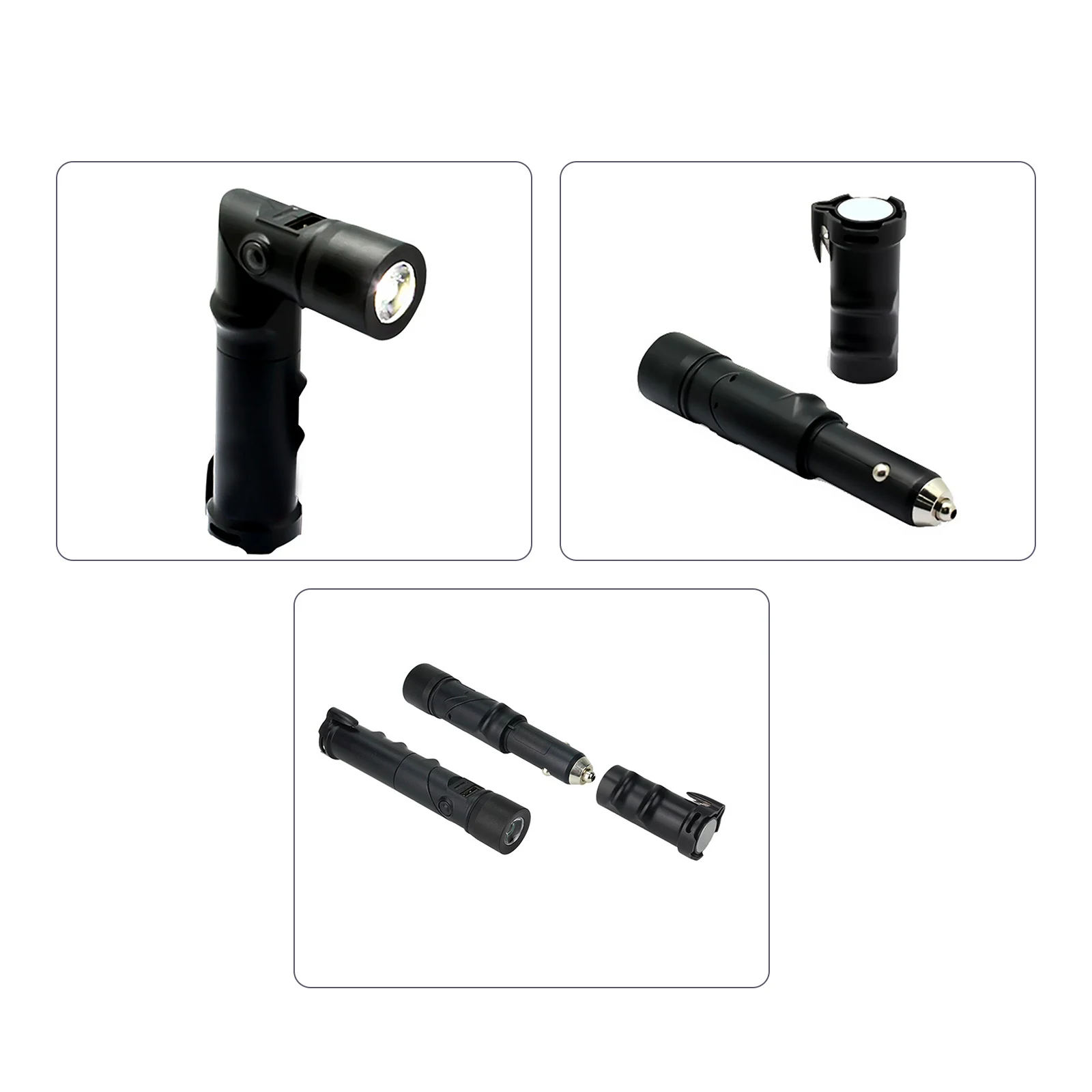 8 In 1 Car ChargerBuilt in 1400mAh Mobile Power, 140 Lumens LED Flashlight with Safety Hammer and Cutting USB Ports Max 5V 2A
8 In 1 Car ChargerBuilt in 1400mAh Mobile Power, 140 Lumens LED Flashlight with Safety Hammer and Cutting USB Ports Max 5V 2A