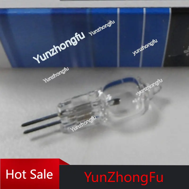 

6V 20W Bulb 30W Biological/Metallographic Microscope Two-Pin Pin GenOptics Aura Essence Halogen Lamp Bead Light Source