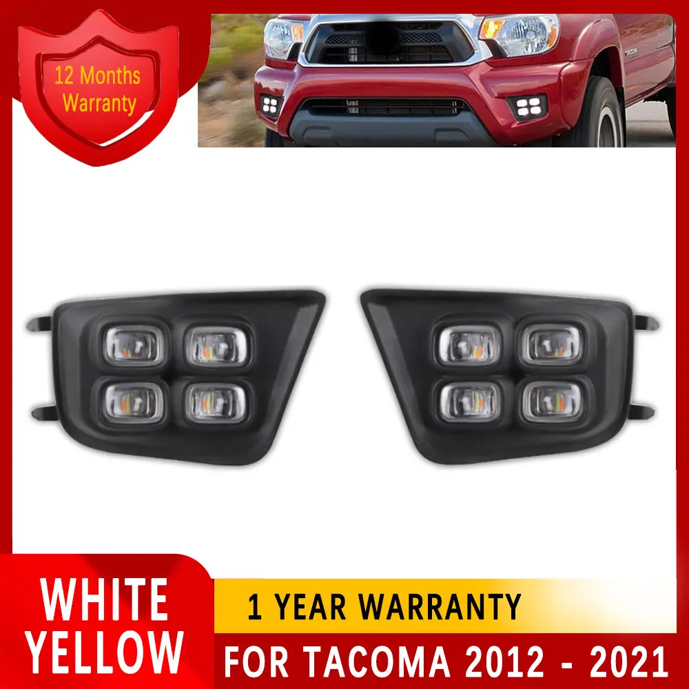 NORGOS 1 Pair Pickup Fog Light Daytime Running Light for TOYOTA TACOMA 2012 2013 2014 2015 2016 2017 2018 2019 2020 2021
NORGOS 1 Pair Pickup Fog Light Daytime Running Light for TOYOTA TACOMA 2012 2013 2014 2015 2016 2017 2018 2019 2020 2021